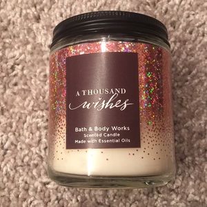 New Bath & Body Works A Thousand Wishes Jar Candle